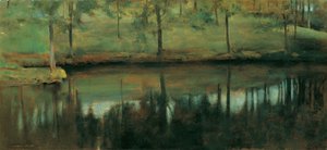 neperlivá voda od Fernand Khnopff