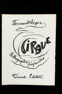 Cirque, titulní strana od Fernand Leger