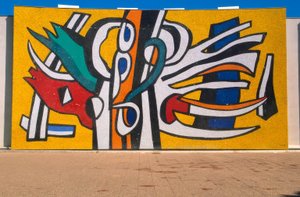 Azurové pobřeží od Fernand Leger