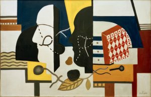 Dva profily od Fernand Leger