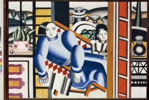 Žena s dítětem od Fernand Leger
