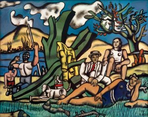 výlet na venkov od Fernand Leger