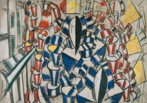 Schodiště (druhý stav) od Fernand Leger