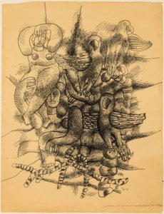 Ženy a ptáci od Fernand Leger