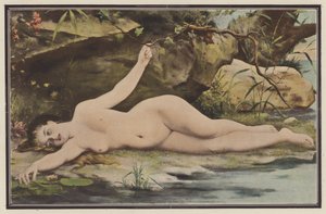 Třicet stupňů ve stínu (barva litho) od Fernand Lematte