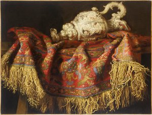 Zátiší s kobercem, c. 1640. od Fieravino