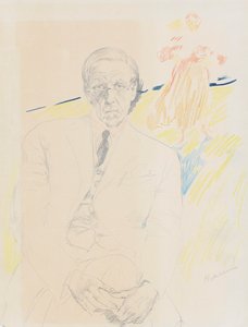 Autoportrét. od Filipp Andreyevich Malyavin