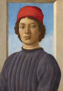 Portrét mládí, cca 1485 (olej a tempera na panelu) od Filippino Lippi