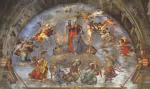 Nanebevzetí, kaple Carafa, Santa Maria sopra Minerva, Řím, 1488-93 od Filippino Lippi