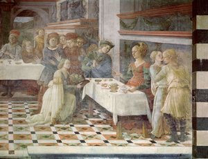 Herodesův svátek, 1452-64 od Filippino Lippi