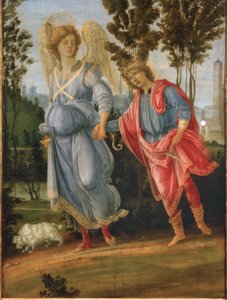 Tobiáš s andělem od Filippino Lippi