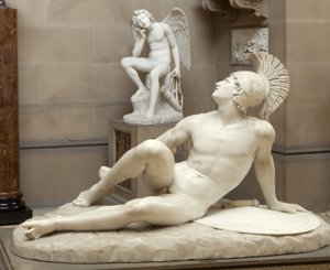Zraněný Achilles od Filippo Albacini