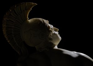 Zraněný Achilles od Filippo Albacini