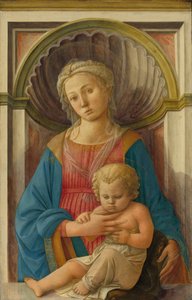 Madonna a dítě, c. 1440. od Filippo Lippi