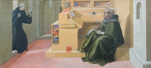 Vize Svatého Augustina o Trojici od Filippo Lippi