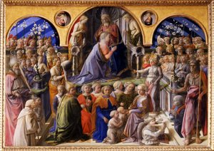 Korunovace Panny Marie od Filippo Lippi
