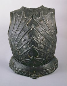 Pancéřový pancíř (kovový) od Filippo Negroli