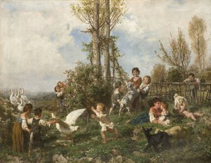 Jaro, 1868 od Filippo Palizzi