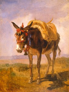 Vysokozdvižný vozík (olej na plátně) od Filippo Palizzi