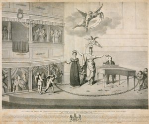 Divadlo Jejího Veličenstva; Italská opera, Londýn od Filippo Pistrucci