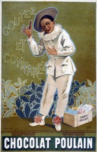 Reklama na Chocolat Poulain: "" Ochutnejte a porovnejte". Autor: Fermin Bouisset