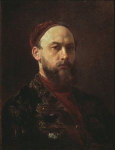 Autoportrét od Firs Sergeevich Zhuravlev