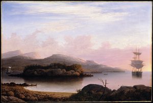 Mimo Mount Desert Island od Fitz Henry Lane