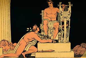 Orestes Supliant to Apollo, 1880
