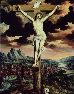 Kristus na kříži od Flemish