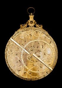 Mozkový astroláb vlámského astronoma Waltera Aertsena (Gualtiero Arsenio nebo Gualterus Arsenius) (aktivní kolem 1556-1579) 1556 Florencie, Ústav a muzeum dějin věd od Flemish School