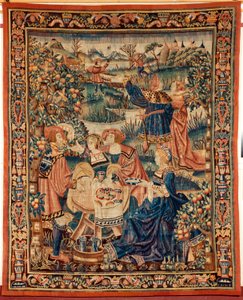 Vlámský gobelín. 16. století. od Flemish School