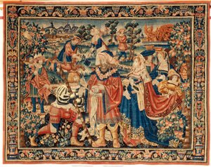 Vlámský gobelín. 16. století. od Flemish School