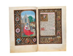 Folia z Rothschildovy knihy hodin, Gent nebo Bruggy, kolem roku 1505 od Flemish School