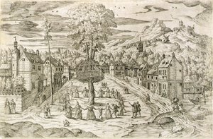 První máj (lept) od Flemish School