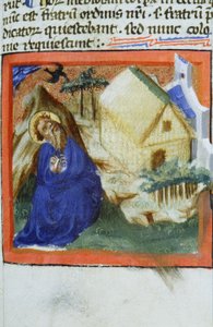 Paní Gen 1111 Page z Legenda Aurea, Bruggy, kolem 1400-10 od Flemish School