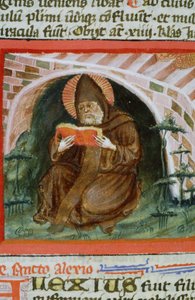 Paní Gen 1111 Page z Legenda Aurea, Bruggy, kolem 1400-10 od Flemish School