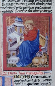 Paní Gen 1111 Page z Legenda Aurea, Bruggy, kolem 1400-10 od Flemish School