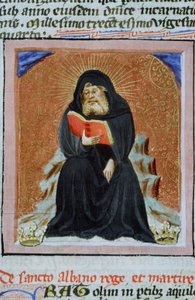 Ms Gen 1111 Stránka z Legendy Aurea, Bruggy, asi 1400-10 od Flemish School