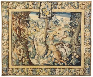 Mytologická tapisérie, 1600-50 od Flemish School
