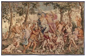 Mytologická tapisérie, konec 17. století od Flemish School