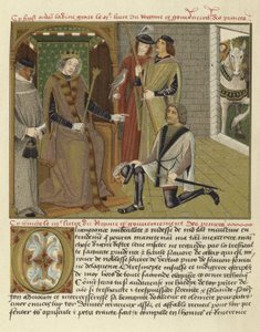 Stránka z Regime and Government of Princes od Flemish School