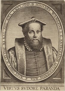 Portrét Jana Wamesia od Flemish School
