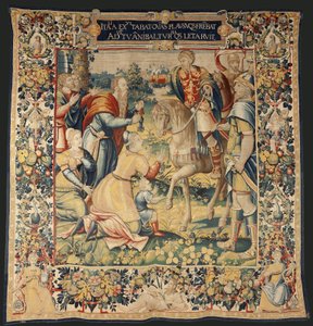 Historie Hannibala, kolem roku 1570 (tapisérie) od Flemish School