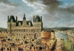 Hotel de Ville, Place de Greve od Flemish School