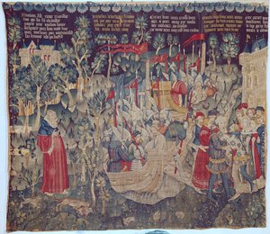 Příběh Jourdain de Blaye, dílna Arras od Flemish School