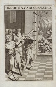 Tiberius a Caius Gracchus od Flemish School