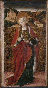 Triptych, sv. Máří Magdalena, pravý panel (viz také 345909, 345910) od Flemish School