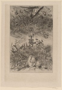 Frontispiece: The Waifs (Les Epaves) od Félicien Rops
