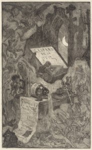 Gaspard noci od Félicien Rops