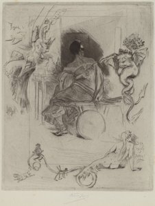 Poslední Maja, 1880. od Félicien Rops